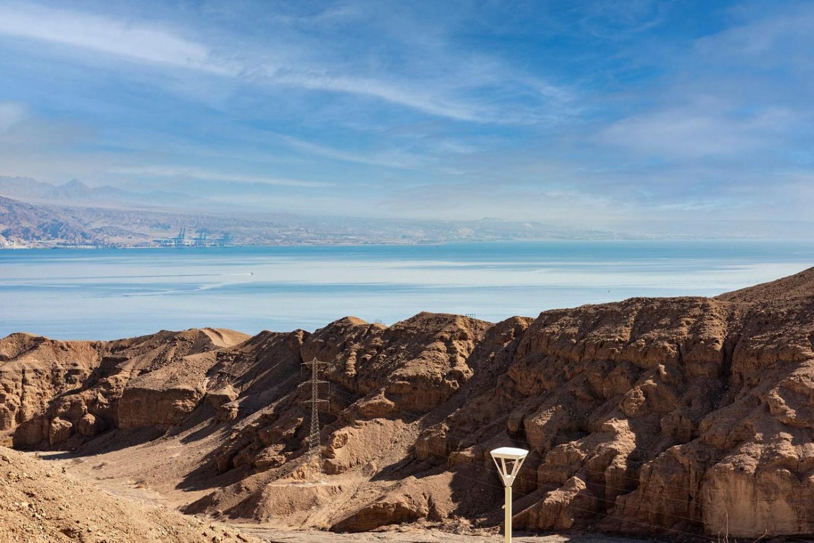 Mountain And Sea View - Penthouse With Private Pool Apartment Eilat Exterior photo
